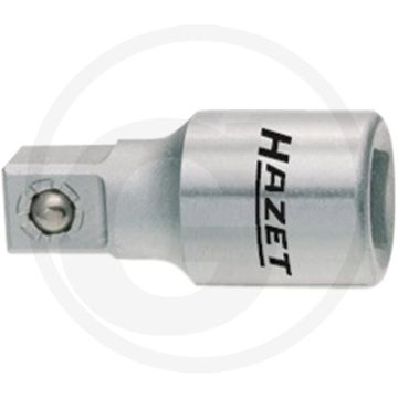 Rallonge Hazet 6,3 (1/4") - longueur 25 mm, chrome-vanadium, DIN 3123/ISO 3316