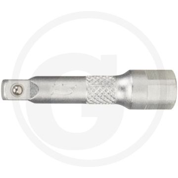 Ks tools : rallonge 1/4" avec embout hexagonal, 50 mm - chrome-vanadium, profil hexagonal