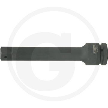 Ks tools 1” verlengstuk, 250 mm - chroom-molybdeen - din 3121 / iso 1174