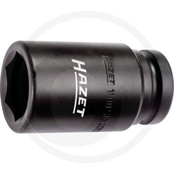 Hazet krachtdopsleutel zeskant 24 mm - lange ausführung, made in germany