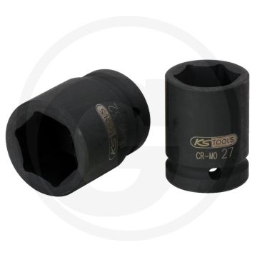 Ks tools 3/4” krachtdopsleutel zeskant, kort, 28 - max. draaimoment 707 nm