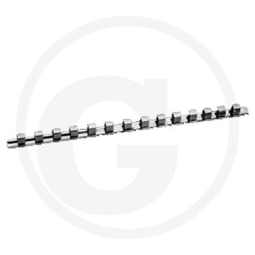 Gedore klemmenstrook voor 14 stuks 1/2" dopsleutels - lengte 405mm