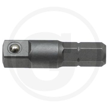 Black edition black edition 1/4" vierkant-adapter 25mm lengte