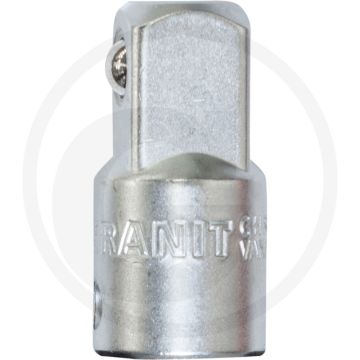 Black edition black edition 3/8" vergrotingsadapter, 3/8"f x 1/2"m - chroom-vanadium