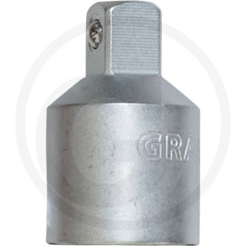Black edition black edition 3/4” f verloop-adapter, 3/4"f x 1/2"m - lengte 50mm