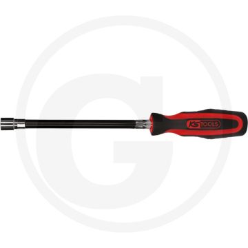 Ks tools ergotorqueplus dopschroevendraaier, 10 mm, flexibel lang ontwerp