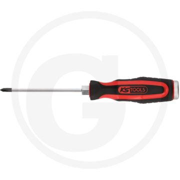 Ks tools ergotorque®max schroevendraaier met slag - ph0 x 60mm
