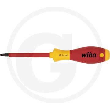 Wiha pozidriv-schroevendraaier-softfinish® el 191mm pz1 x 80