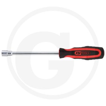 Ks tools ergotorqueplus® dopschroevendraaier, 5 mm - 2-komponentengriff, 6-kant, chrom vanadium