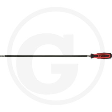 Ks tools ergotorqueplus® dopschroevendraaier, lange vorm, 6 mm, flexibel, kunststofomhuld
