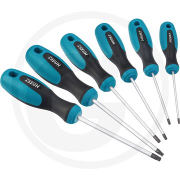 Hazet schroevendraaierset met slagkap 6-delig - torx® profiel