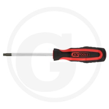 Ks tools ergotorqueplus® schroevendraaier voor tx - 2-komponentengriff - gehard - chrom vanadium