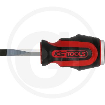 Ks tools ergotorque®max schroevendraaier voor zaagsnede schroeven - 2-komponentengriff