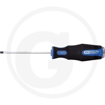 Ks tools ergotorque®max schroevendraaier voor zaagsnede 8 mm - 2-komponentengriff, schlagkappe, chrom vanadium