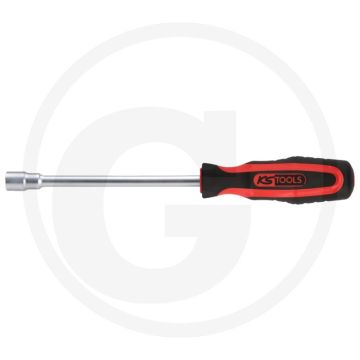Ks tools ergotorqueplus® dopschroevendraaier, 5 mm - 2-komponentengriff, 6-kant, chrom vanadium