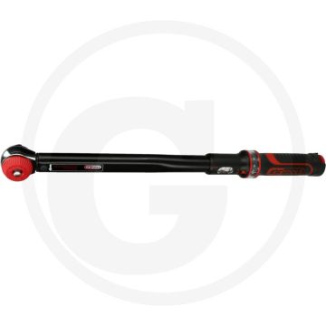 Ks tools 1/4" ratel-momentsleutel ergotorque®precision, 5-25 nm, 30-tands ratel, dubbele schaalverdeling