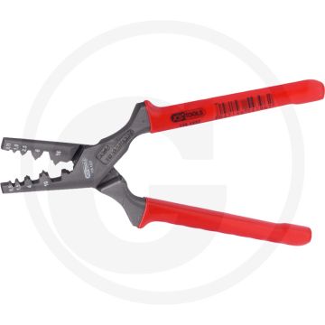 Ks tools Aderendhülsen 0,5 - 16,0 mm - Profizange zum Abisolieren, Crimpen und Pressen von Kabeln