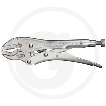 Ks tools griptang v-bek, 185 mm - spancapaciteit: 0-32 mm