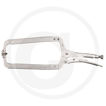 Ks tools lasgriptang met beweegbare klembekken, 450 mm - spancapaciteit: 0 - 270 mm