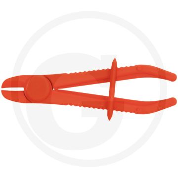 Ks tools afklemtang Ø: 15mm - recht, verstelbare arretierring - 150mm