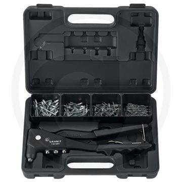 Black edition popnageltangset 205-delig met 200 popnagels
