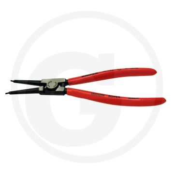 Knipex borgveertang voor buitenringen, recht - Ø 10-25mm, 3/8"-1", lengte 140mm