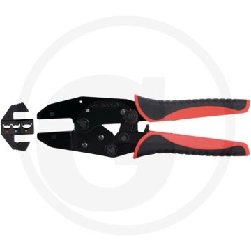 Ks tools Crimpzange für isolierte Kabelschuhe 220 mm - Kapazität: 0,5 - 6,0 mm²