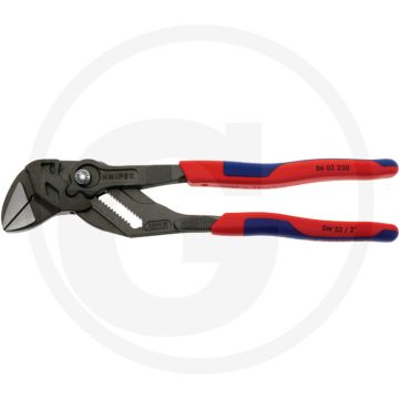 Knipex knipex sleuteltang grijs geatramenteerd 250 mm - sleutelmaat: 52 mm