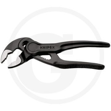 Knipex hightech-wasserpumpenzange cobra xs - lengte 100mm, moeren tot 24mm, 11 verstelposities, buizen tot 1 inch