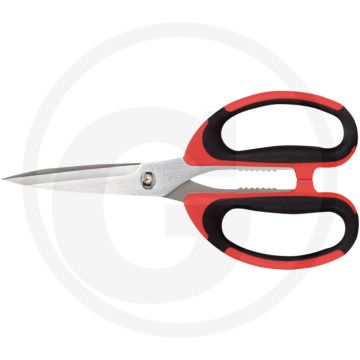 Ks tools schaar, 190 mm - rechte vorm, met geïntegreerde vertanding