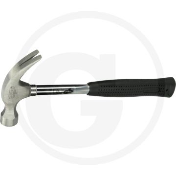 Ks tools klauwhamer, amerikaanse vorm, 600 gram - stahlrohr-stiel mit kunststoffgriff