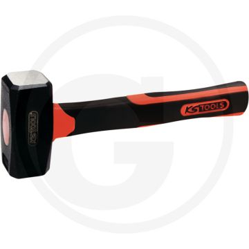 Ks tools vuisthamer met glasvezel steel 1.000g - din 6475, 260mm