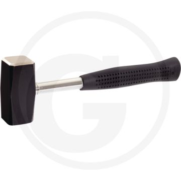 Ks tools vuisthamer met glasvezel steel, 1.00 kg - din 6475, 1000g hamerkop