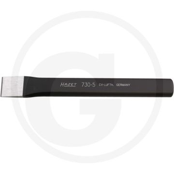 Hazet platte beitel 125mm chroom-vanadium, luchtgehard