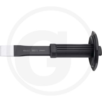 Hazet carrosseriebeitel plat ovaal, met handbeschermingsgreep, lengte 240 mm