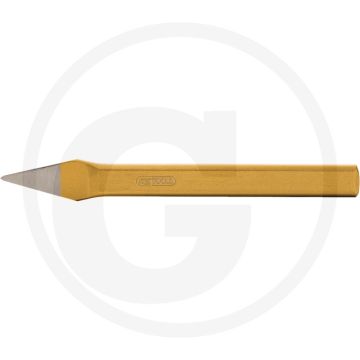 Ks tools ritsbeitel, plat ovaal, 5 x 125 mm - din 6451, gehard, chroom-molybdeen