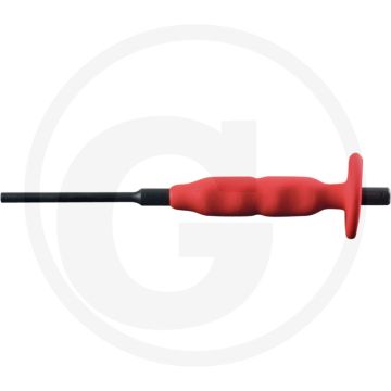 Ks tools pendrijver met handbeschermingshandgreep rond - d: 2mm, l1: 130mm, l2: 30mm, s: 8mm
