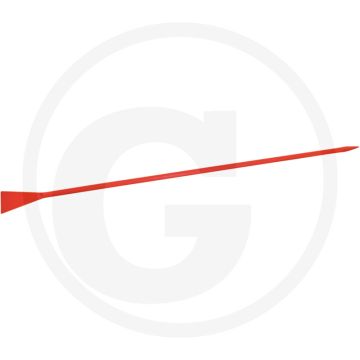 Ks tools breekijzer, 1,6 meter - 8-kant, rood gelakt, speciaal-werkzeugstahl