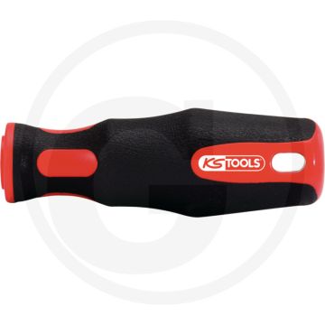 Ks tools vijlhecht, ronde opname, 106 mm, 2-komponentengriff