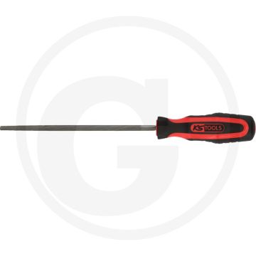 Ks tools ronde vijl, din 7261, vorm f, 200 mm, he - diameter 7,5 mm