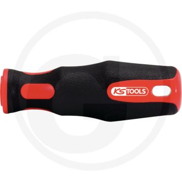 Outils Ks à emmanchement pour lime, emmanchement rond, 106 mm - manche à deux composants