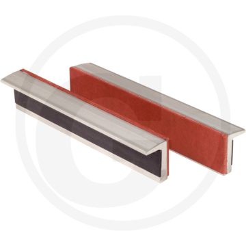 Ks tools aluminium beschermbekken met rubber laag - bekbreedte 100mm