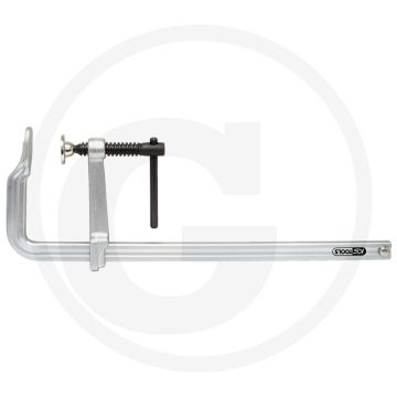 Ks tools lijmtang van staal met knevel, 120 - 1.0 - spandiepte 120mm, spanbreedte 1000mm