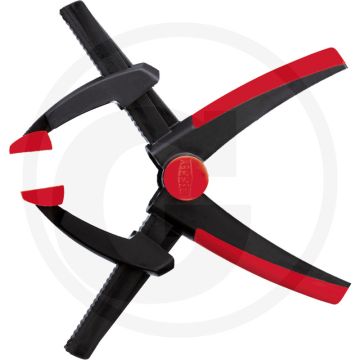 Bessey veerklem 170 mm spanbreedte, licht en handig met ergonomische grip, hoogste stabiliteit