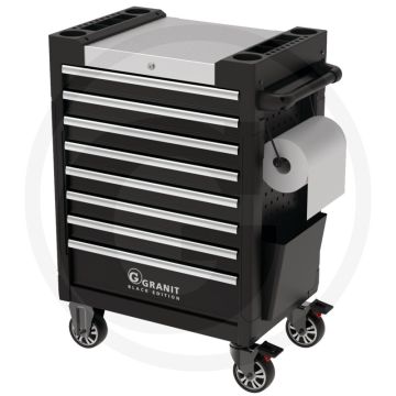 Black edition black edition gereedschapswagen dynamic 2.0 - stabiele plaatstaalconstructie