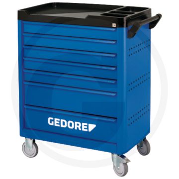 Gedore gedore werkplaatswagen assistent met 7 laden - laadvermogen 400 kg