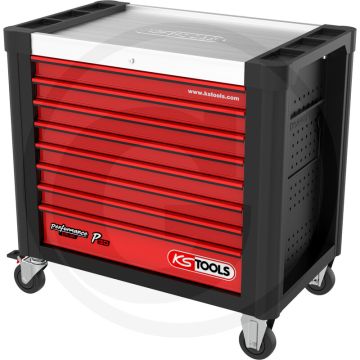 Ks tools werkstattwagen p30 mit 8 schubladen - stahlblechkonstruktion - 600kg draagvermogen