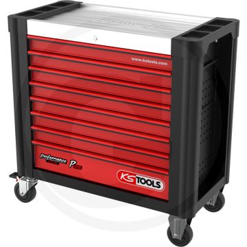 Ks tools werkstattwagen p25 mit 8 schubladen - stahlblechkonstruktion - 600kg draagvermogen