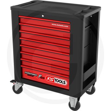 Ks tools werkstattwagen p15 mit 8 schubladen - stahlblechkonstruktion - 600kg tragkraft