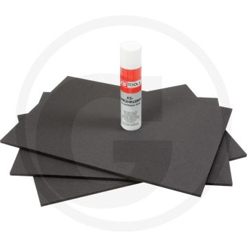 Ks tools zelfmontageset van pu-schuim in 1/1 module - bestand tegen olie en chemicaliën